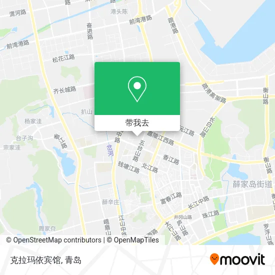克拉玛依宾馆地图