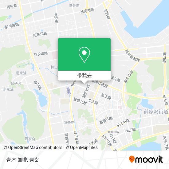 青木咖啡地图