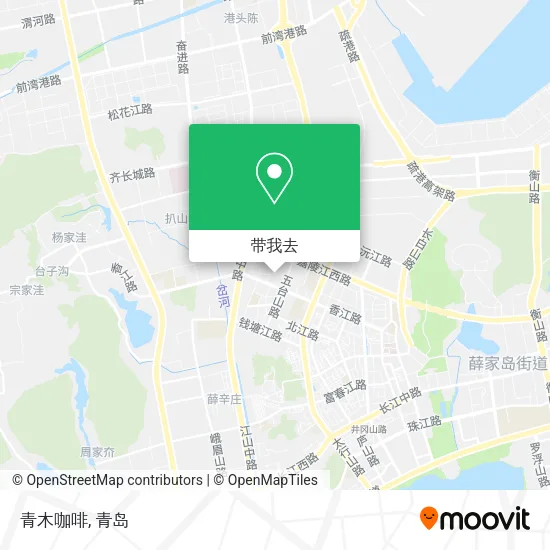 青木咖啡地图
