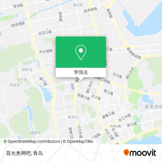 晨光奥网吧地图