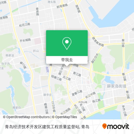 青岛经济技术开发区建筑工程质量监督站地图
