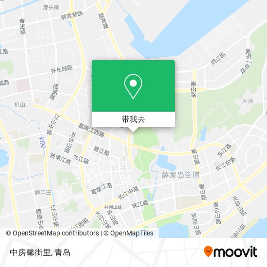 中房馨街里地图