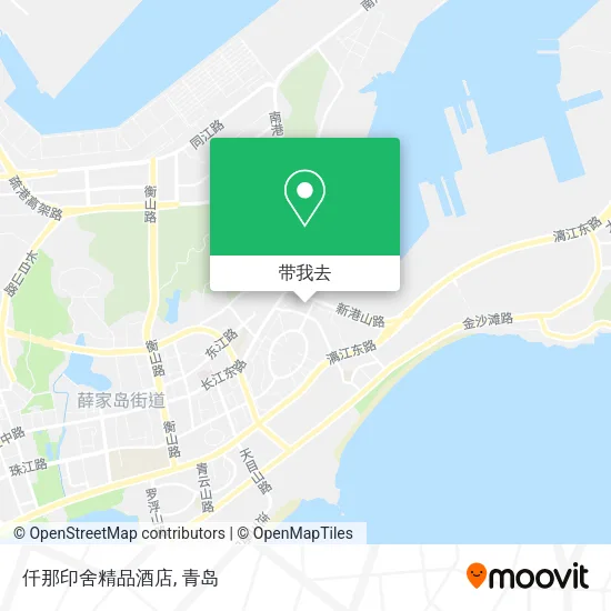 仟那印舍精品酒店地图