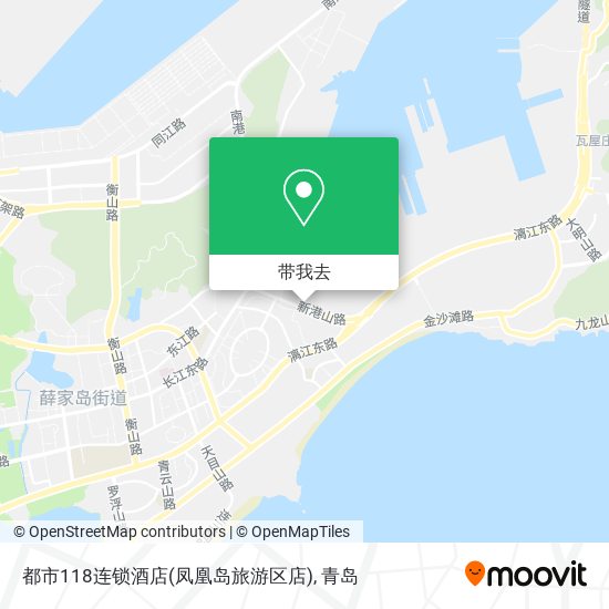 都市118连锁酒店(凤凰岛旅游区店)地图