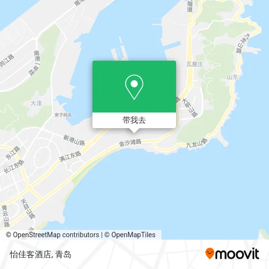 怡佳客酒店地图