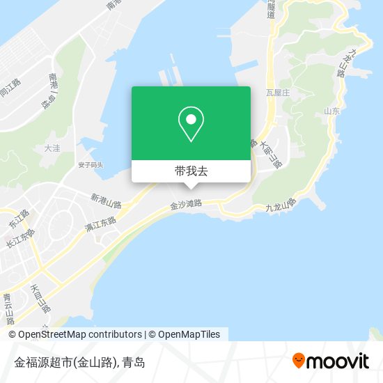 金福源超市(金山路)地图