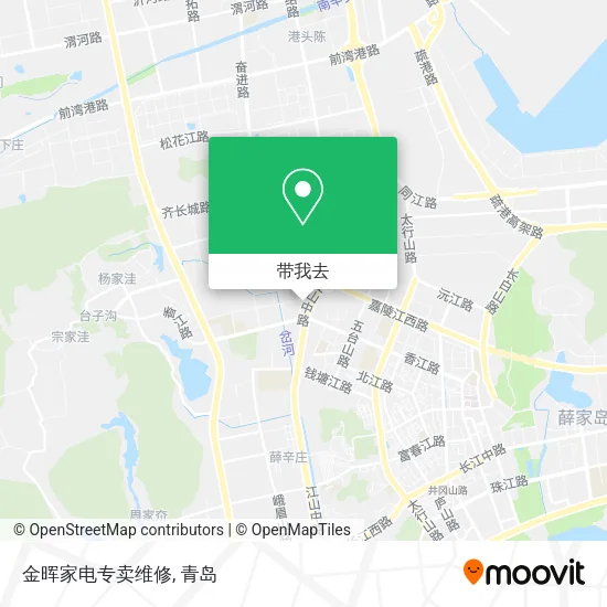 金晖家电专卖维修地图