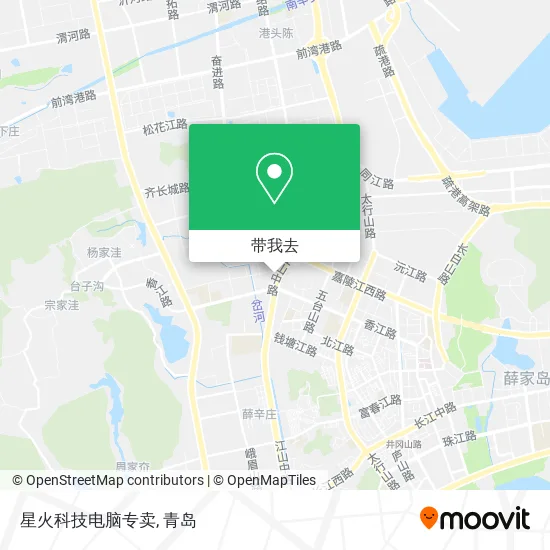 星火科技电脑专卖地图