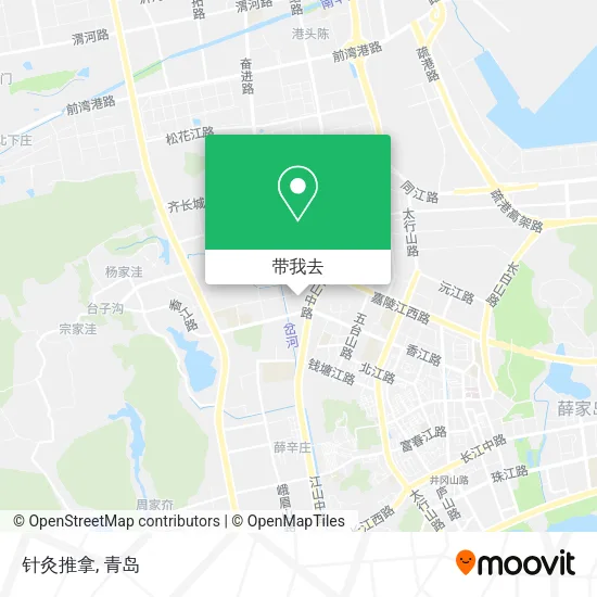 针灸推拿地图