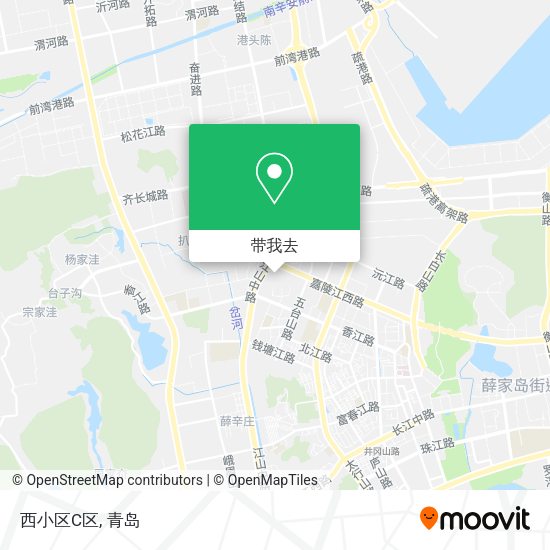 西小区C区地图