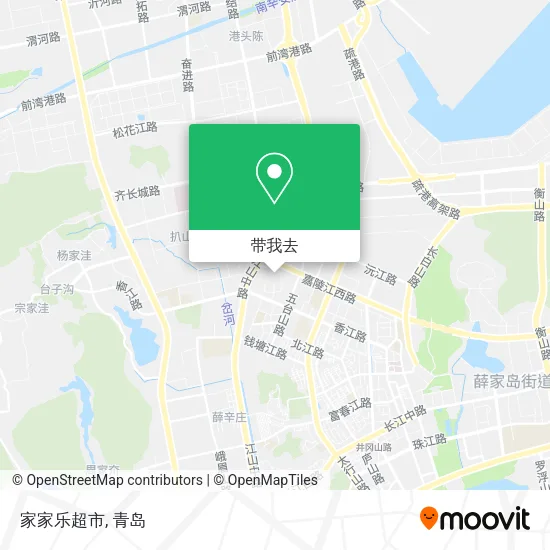 家家乐超市地图