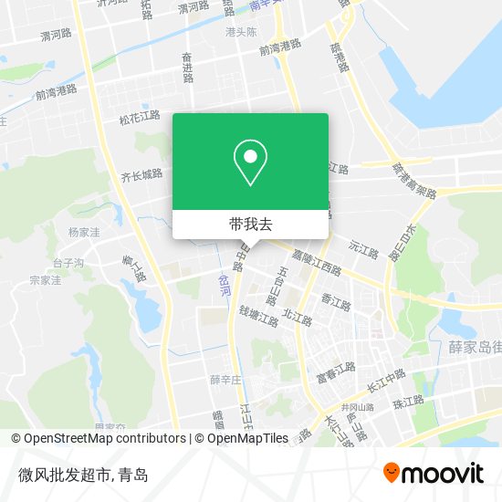 微风批发超市地图