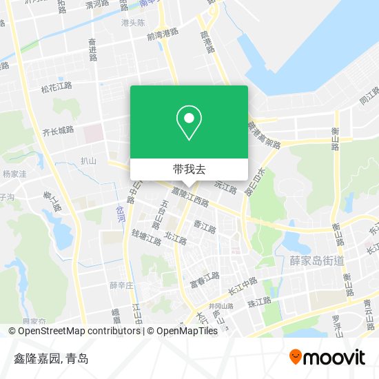 鑫隆嘉园地图