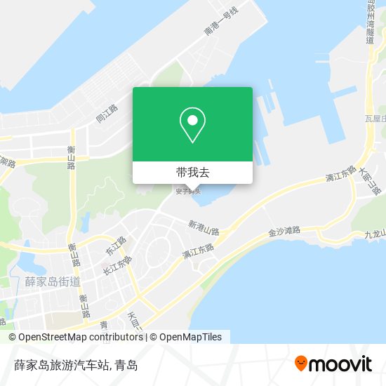 薛家岛旅游汽车站地图