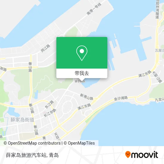 薛家岛旅游汽车站地图