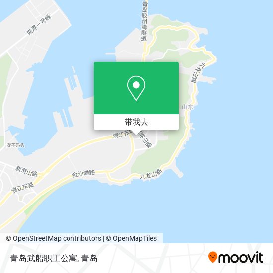 青岛武船职工公寓地图