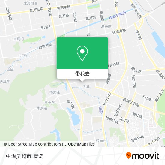 中泽昊超市地图
