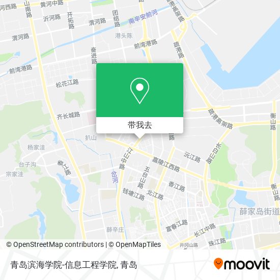 青岛滨海学院-信息工程学院地图