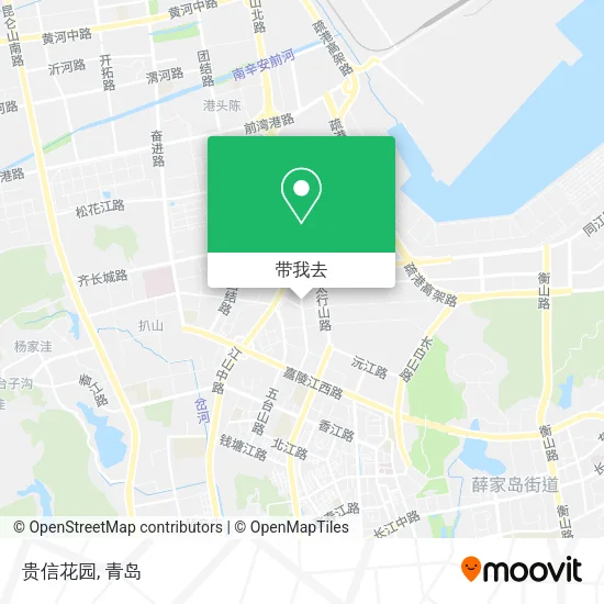 贵信花园地图