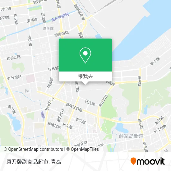 康乃馨副食品超市地图