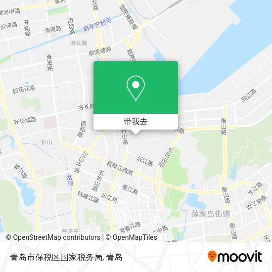青岛市保税区国家税务局地图