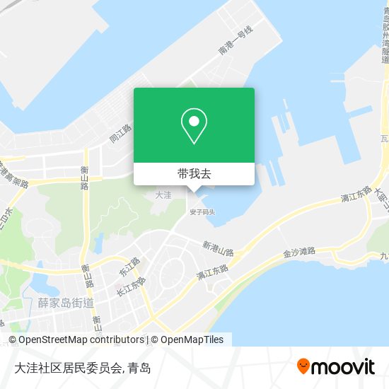 大洼社区居民委员会地图