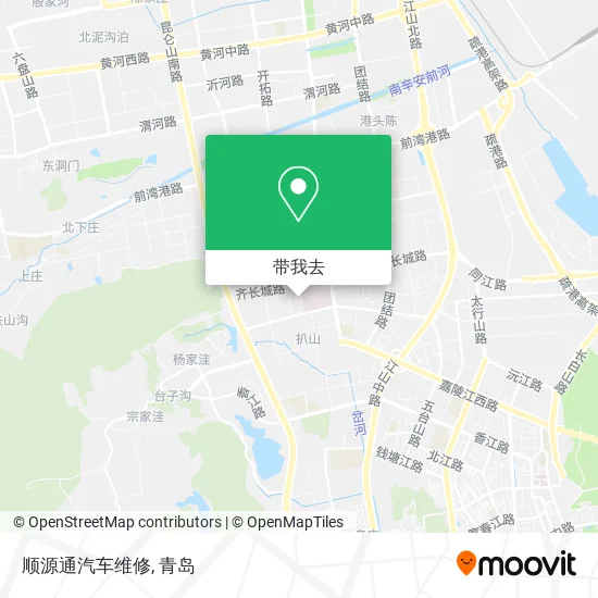 顺源通汽车维修地图