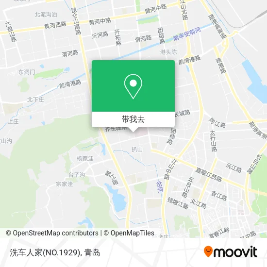洗车人家(NO.1929)地图