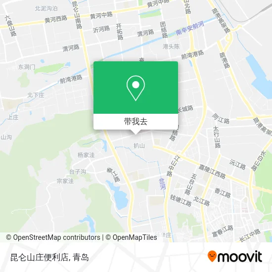 昆仑山庄便利店地图