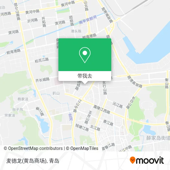 麦德龙(黄岛商场)地图