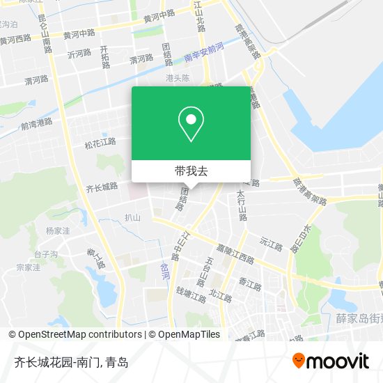 齐长城花园-南门地图