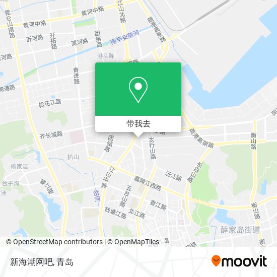 新海潮网吧地图