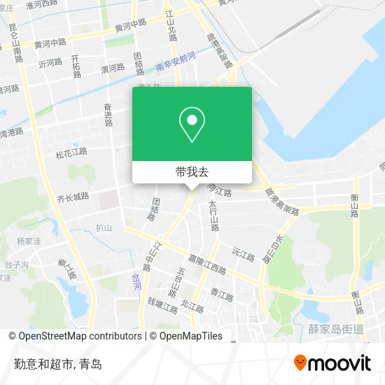 勤意和超市地图