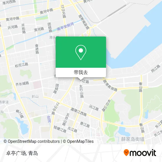 卓亭广场地图