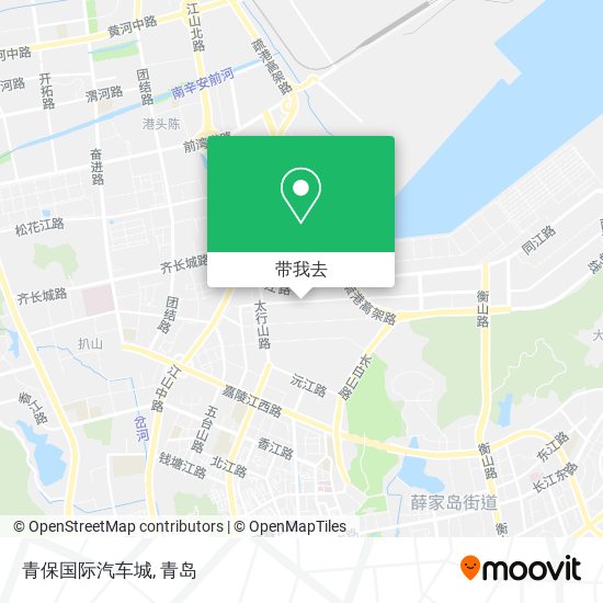 青保国际汽车城地图