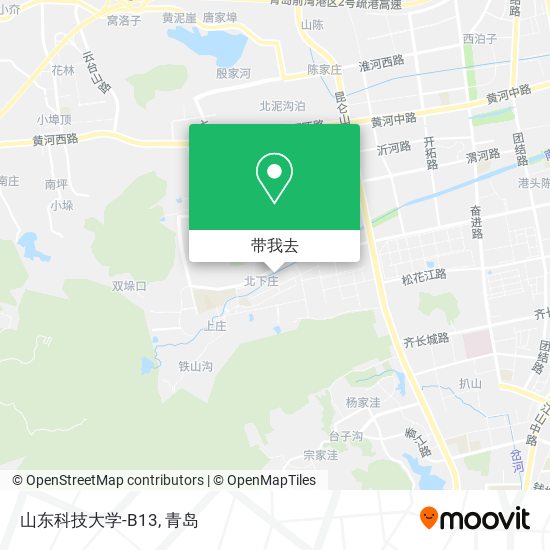 山东科技大学-B13地图