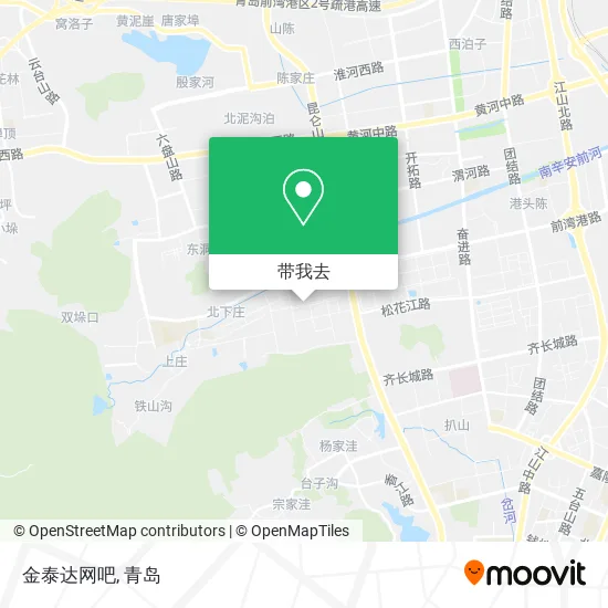 金泰达网吧地图