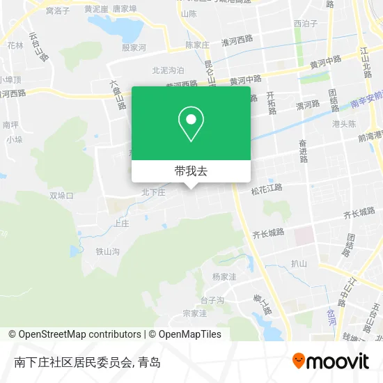 南下庄社区居民委员会地图