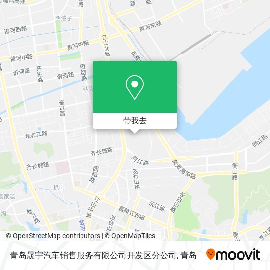 青岛晟宇汽车销售服务有限公司开发区分公司地图