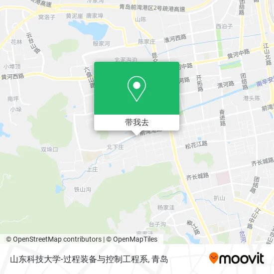 山东科技大学-过程装备与控制工程系地图