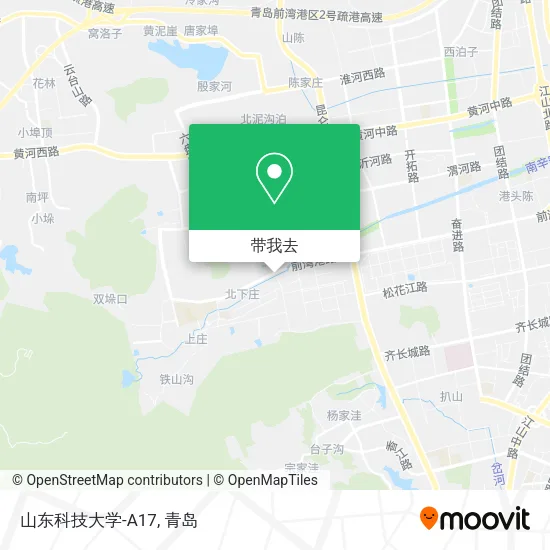 山东科技大学-A17地图
