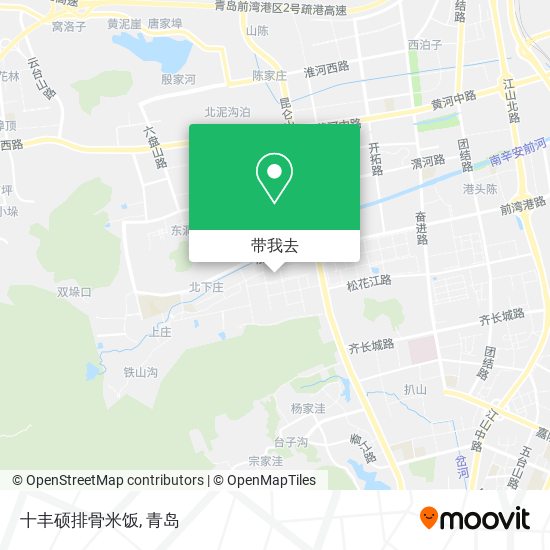 十丰硕排骨米饭地图