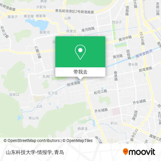 山东科技大学-情报学地图