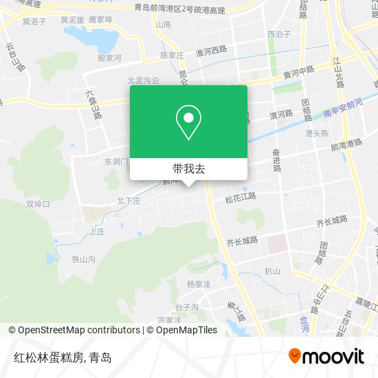 红松林蛋糕房地图