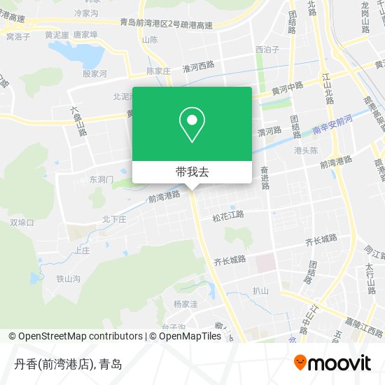 丹香(前湾港店)地图