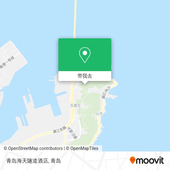 青岛海天隧道酒店地图