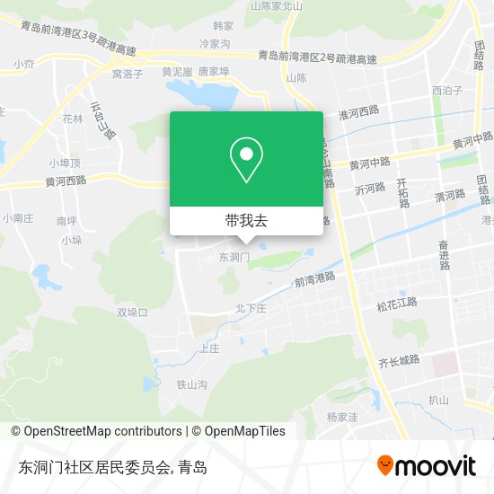 东洞门社区居民委员会地图