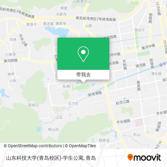 山东科技大学(青岛校区)-学生公寓地图