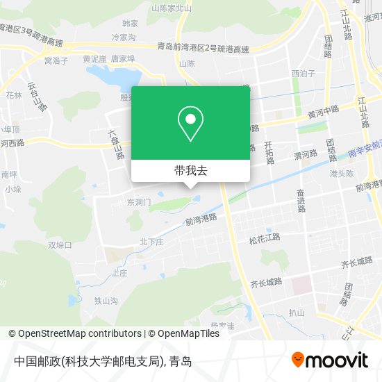 中国邮政(科技大学邮电支局)地图