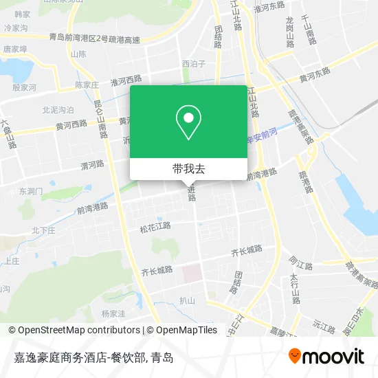 嘉逸豪庭商务酒店-餐饮部地图